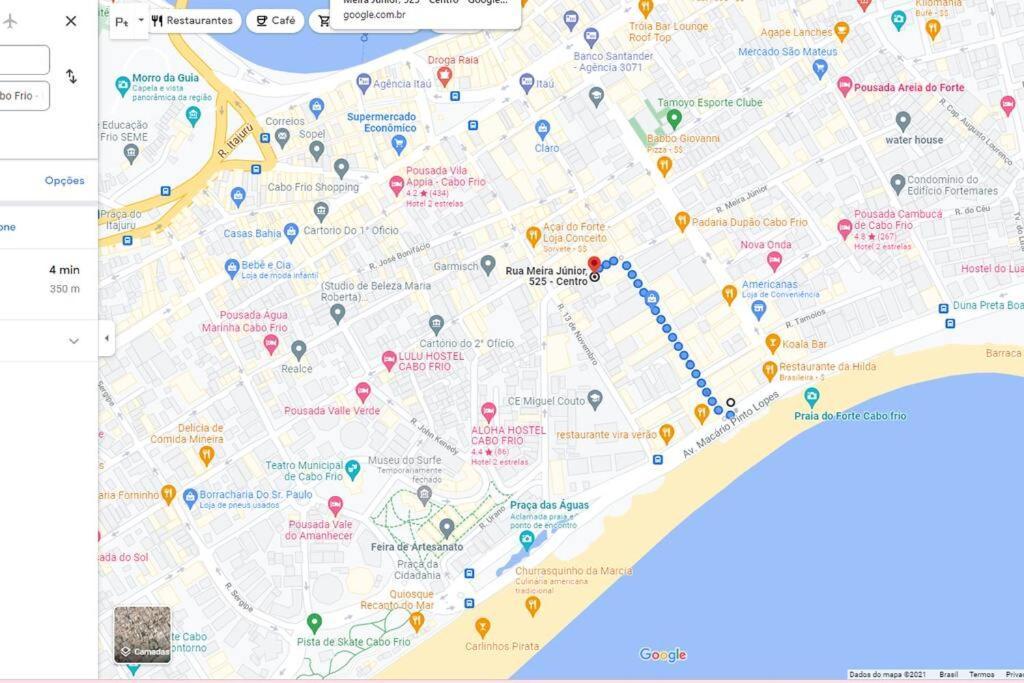 Apartment Novo E Charmoso A Uma Quadra Da Do Cabo Frio